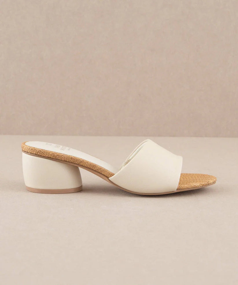 The Paloma | Low Heeled Sandal - Little Jill & Co.