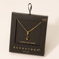 Secret Box Cowboy Boot Charm Necklace