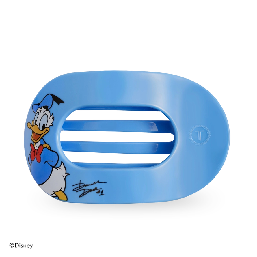 Flat Round Hair Clip | Large | Donald Duck