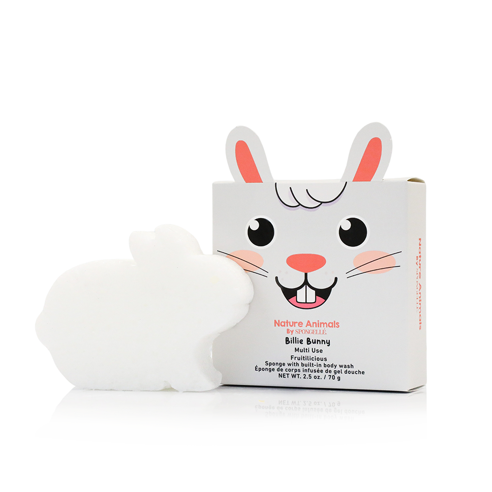Billie Bunny Nature Animals Sponge  | Kids | Easter 2026 - Little Jill & Co.