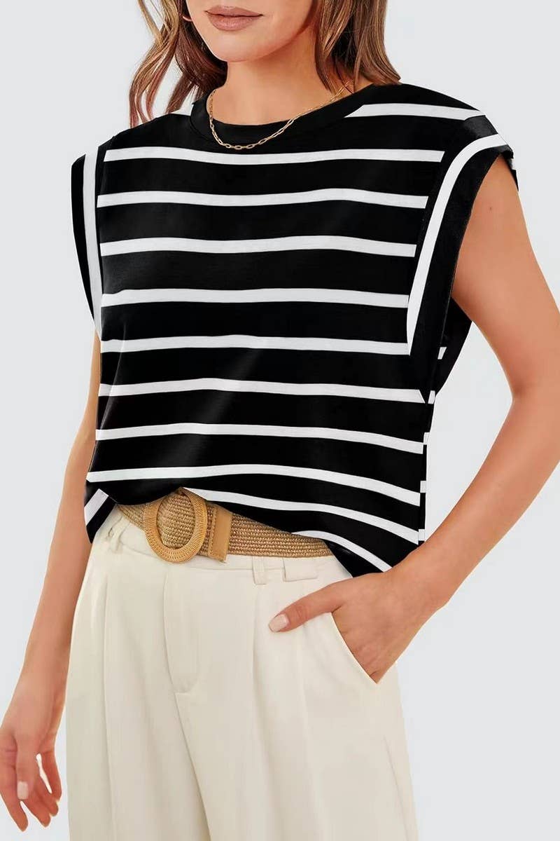 ROUND NECK LOOSE SHORT SLEEVE - Little Jill & Co.
