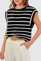 ROUND NECK LOOSE SHORT SLEEVE - Little Jill & Co.