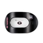 Flat Round Hair Clip | Large | Go Dawgs!