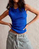 Ladies Ribbed Sleeveless Tank Top SKT278