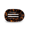 Round Flat Hair Clip | Small | Tortoise