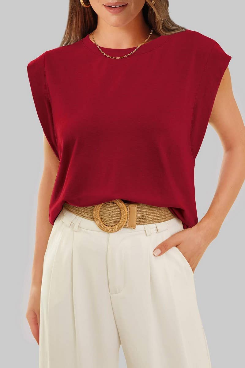 ROUND NECK LOOSE SHORT SLEEVE - Little Jill & Co.