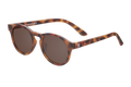 Tortoise Shell Gradient Lens Polarized Keyhole Sunglasses