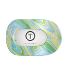 By the Sea Shore | Large | Flat Round Hair Clip
