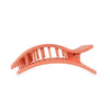 Flat Rectangle Hair Clip | Large | Dreamsicle