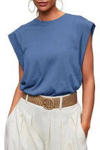ROUND NECK LOOSE SHORT SLEEVE - Little Jill & Co.