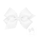 Monotone Moonstitch Bow