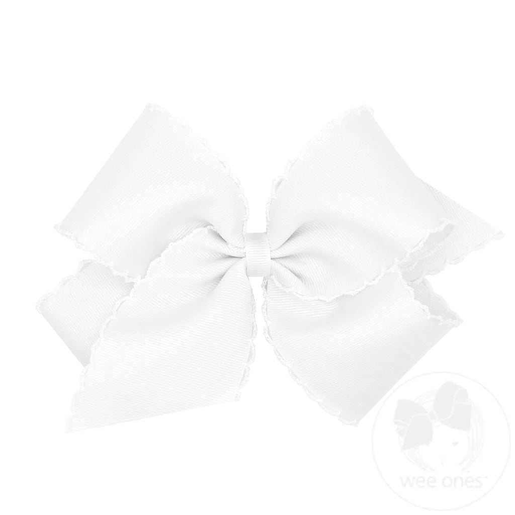 Monotone Moonstitch Bow