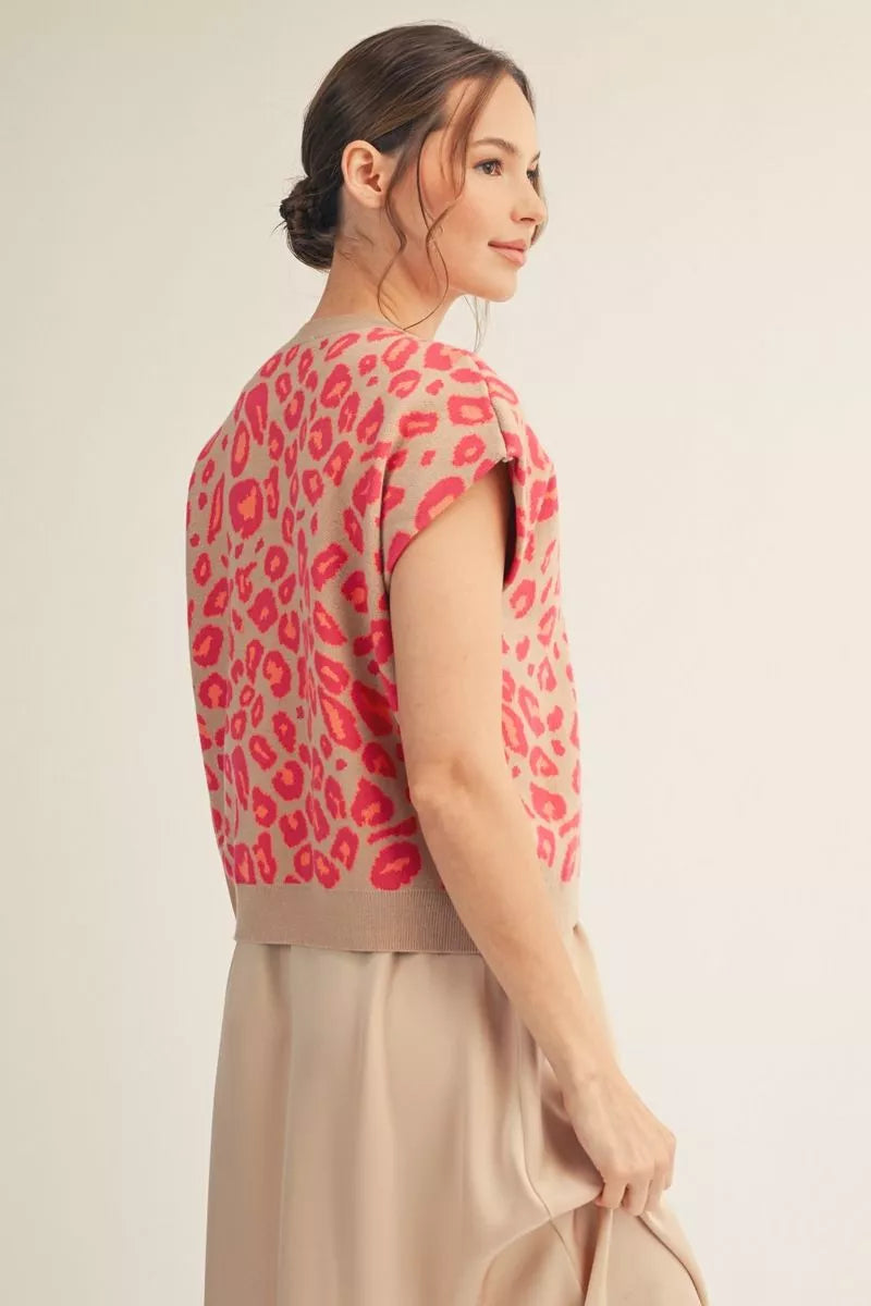 Jodifl Sweater Hot Pink - Little Jill & Co.