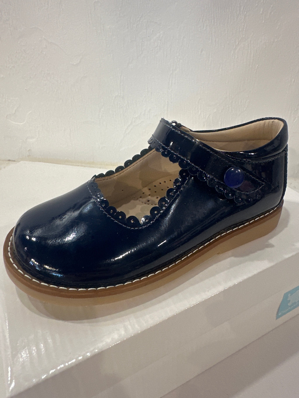 Mary Jane Patent Navy