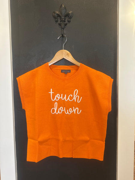 Touch Down SS Sweater