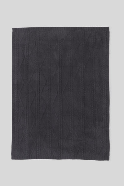 CozyChic® Fisherman Cable Throw Dark Moss