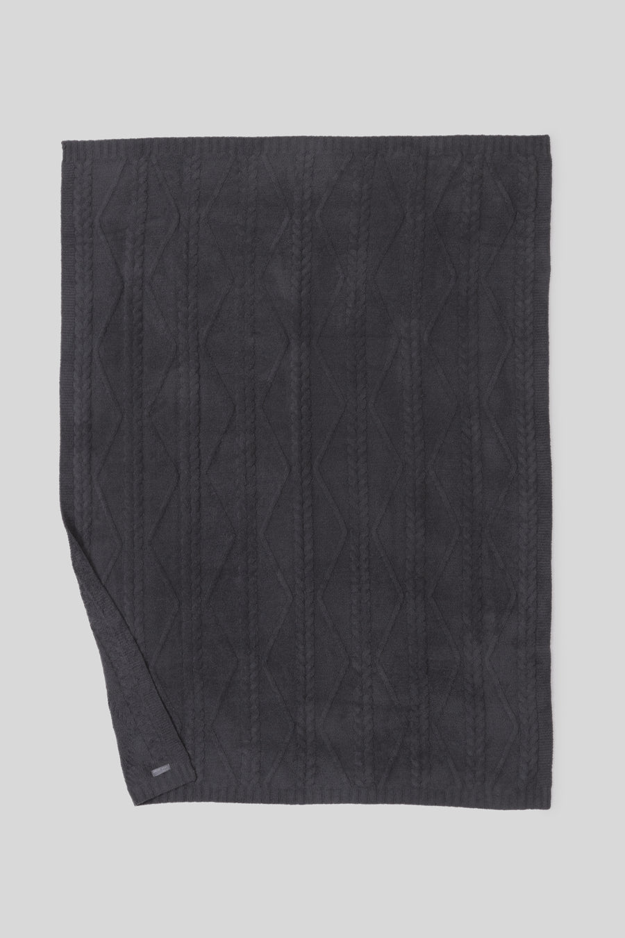 CozyChic® Fisherman Cable Throw Dark Moss