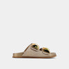 Gold Woven Bernarda Slide