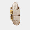 Gold Woven Bernarda Slide