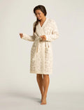 Barefoot Dreams BITW Robe Cream/Stone - Little Jill & Co.