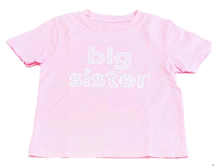 SS Big Sister Tee - Little Jill & Co.