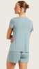 Goodnight Sleep Tee Mineral Blue