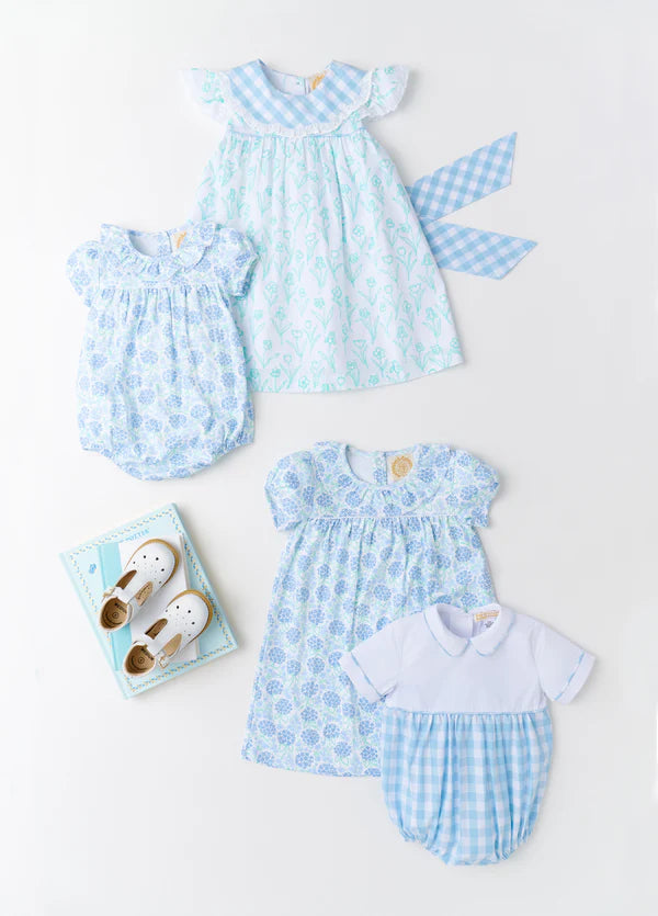 Franny Frock Franklin Flowers - Little Jill & Co.
