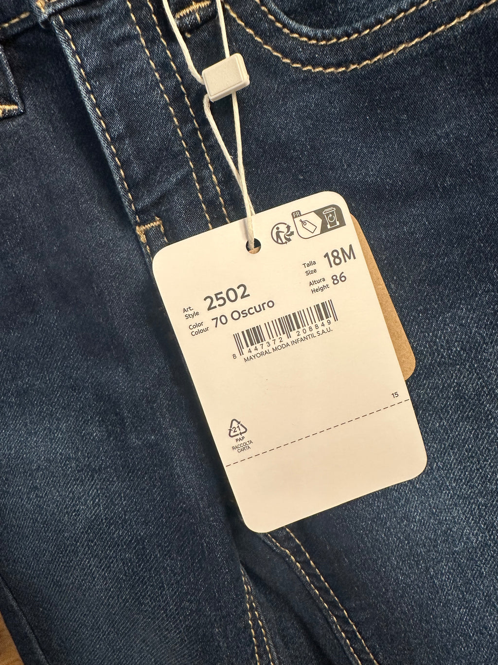 Soft Denim Pants 2502