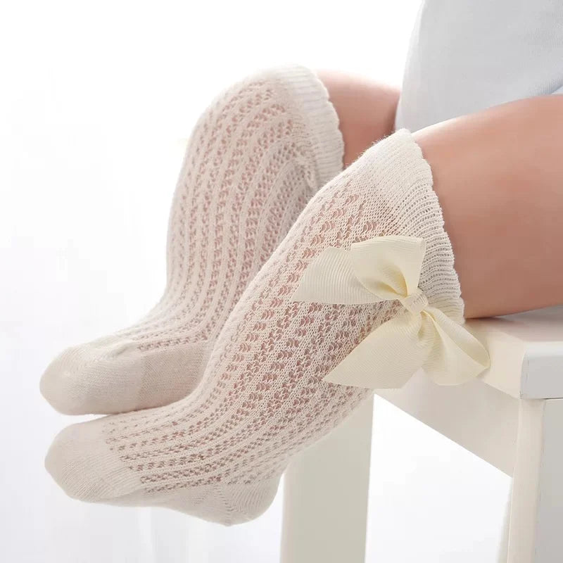 Knee Socks with Bows