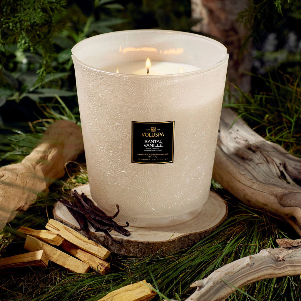 Santal Vanille 5 Wick Hearth Candle