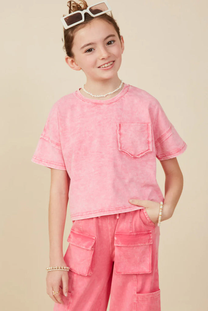 Tween Pink Tee