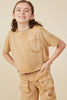 Tween Taupe Tee