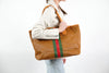 Hyde Stripe Tote in Tan