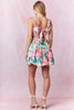 Scallop Embroidery Cotton Poplin Sleeveless Bubble Hem