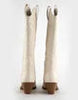 Dixie Tall Western Boots white