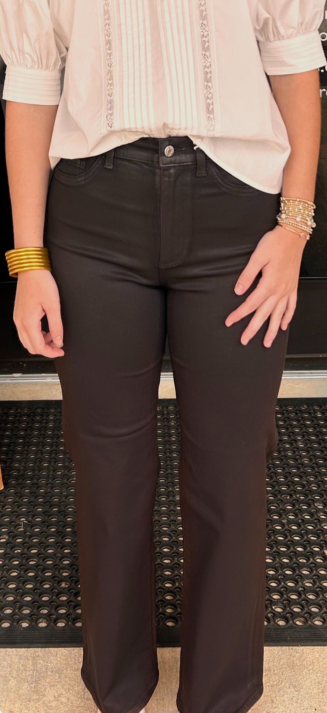 Evie Coated Mocha