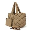 Cloud Woven Tote in Sedona Beige
