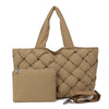 Cloud Woven Tote in Sedona Beige