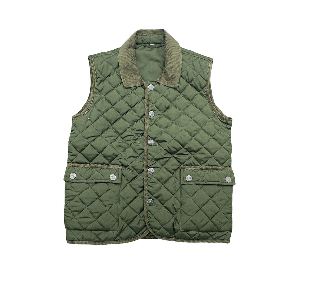 Derby Quilted Vest - Little Jill & Co.