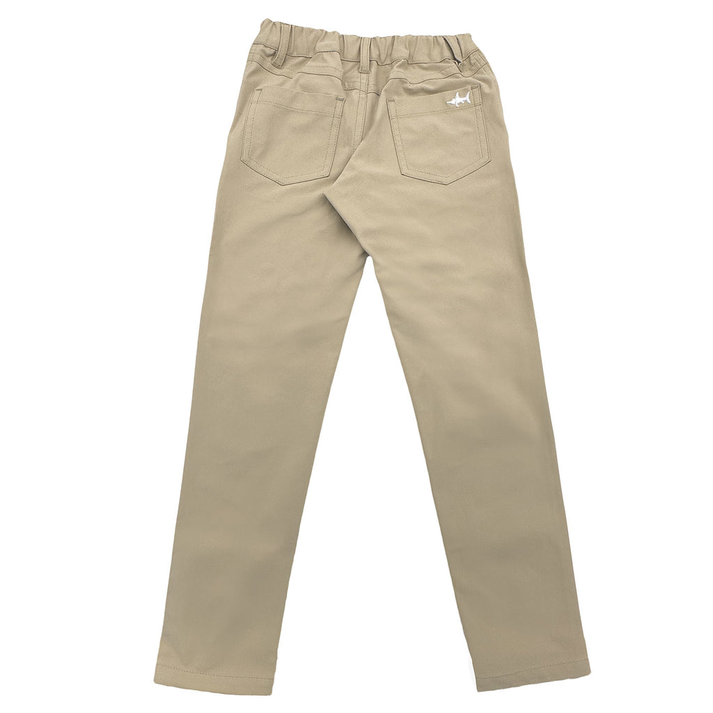 Ponce Boys Performance Pant - Khaki