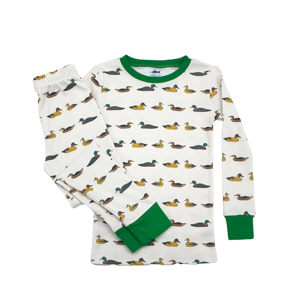 Jekyll Pima 2 Piece Pajamas Mallards - Little Jill & Co.