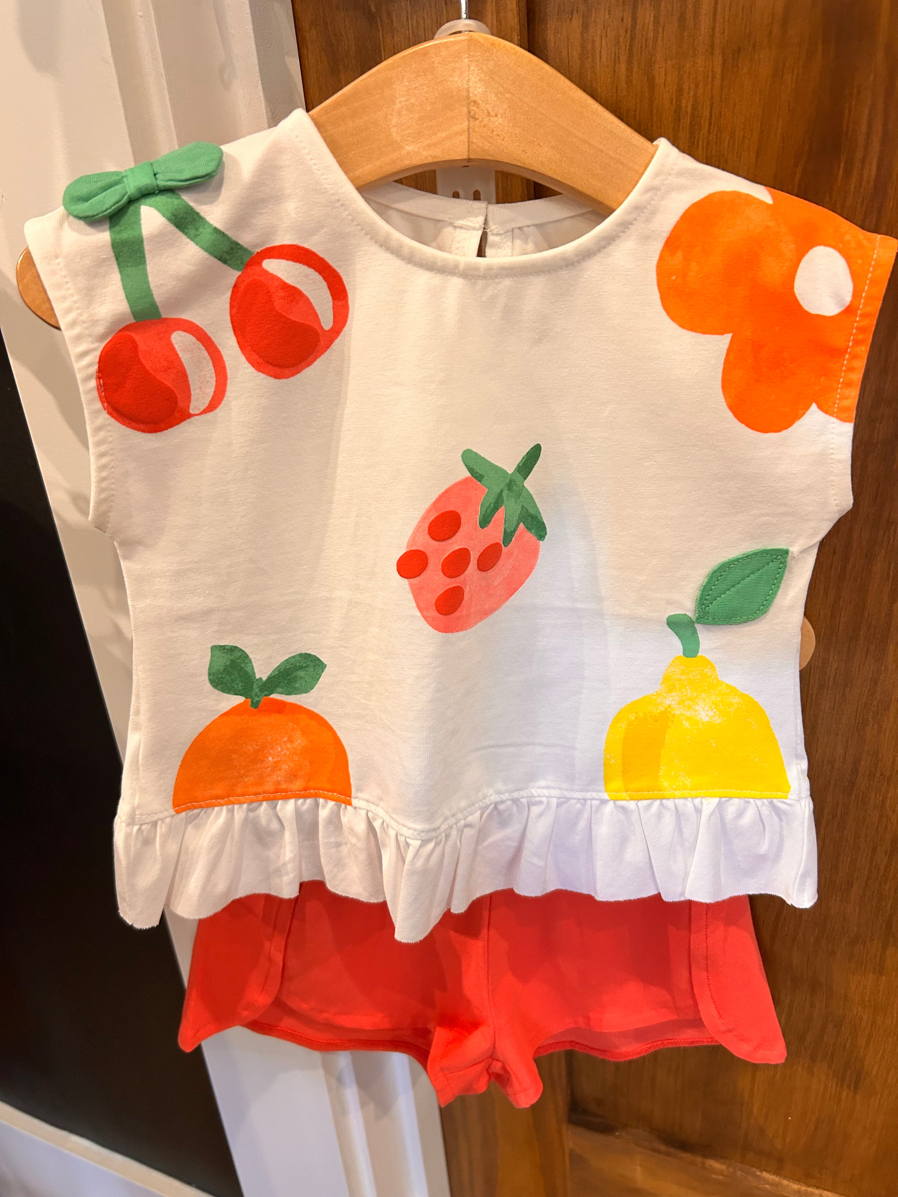 Fruit Short Set