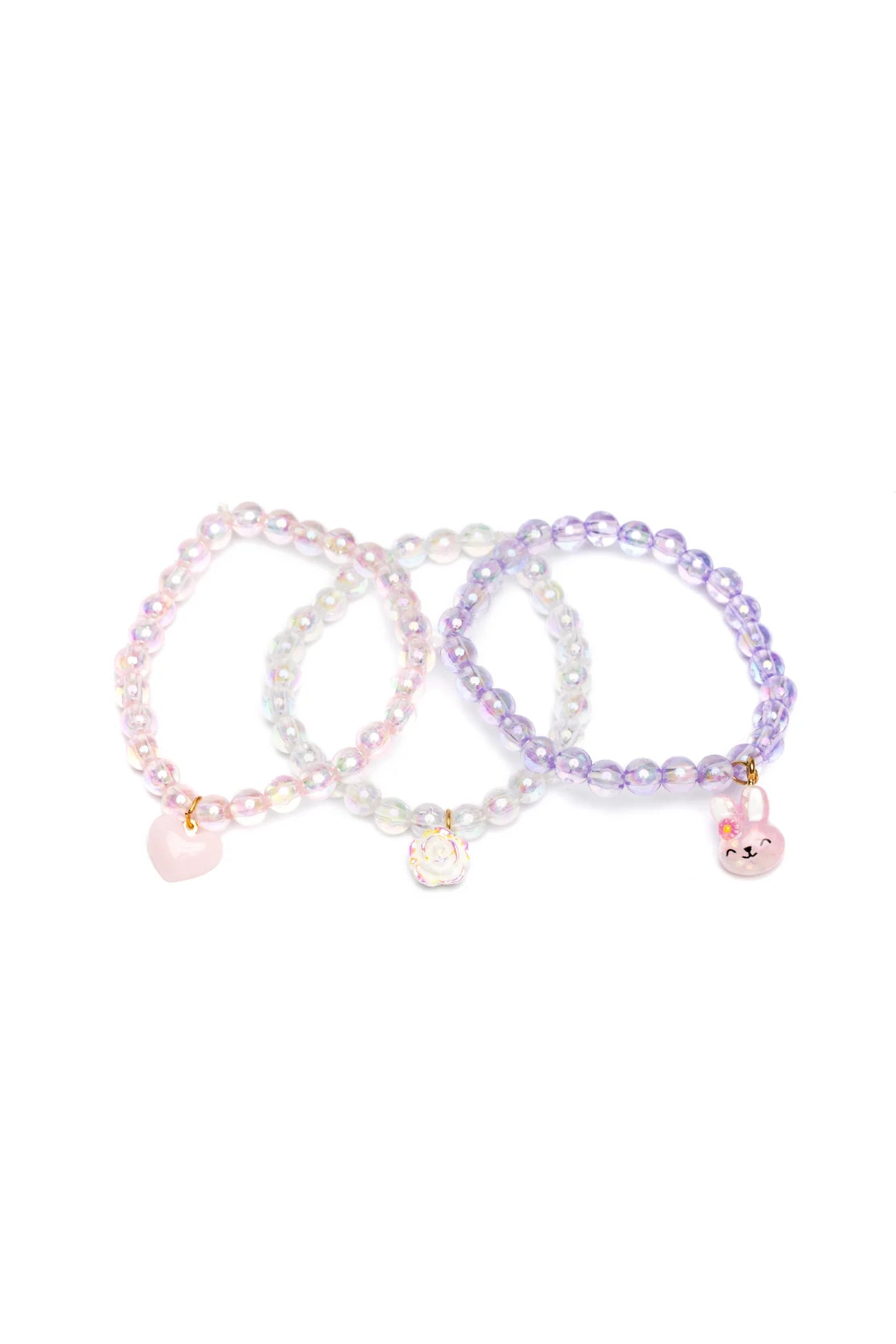 Happy Bunny Bracelet 3pc - Little Jill & Co.
