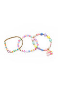 Rainbow Smiles Bracelet 3pc - Little Jill & Co.