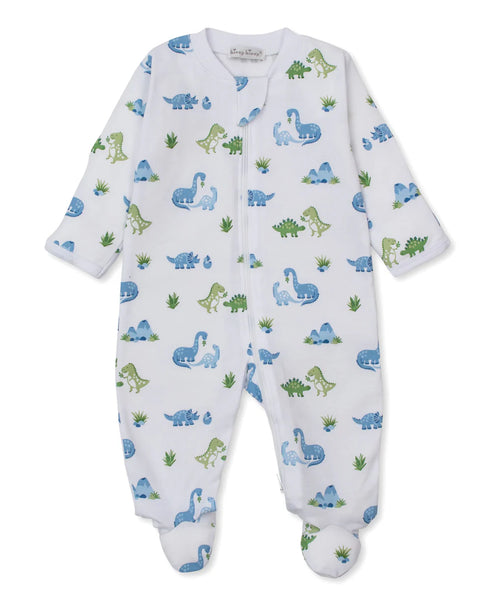 Dinosaur Delight Zip Footie