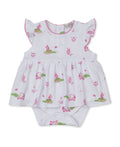 Golf Championship Pink Bodysuit Dress