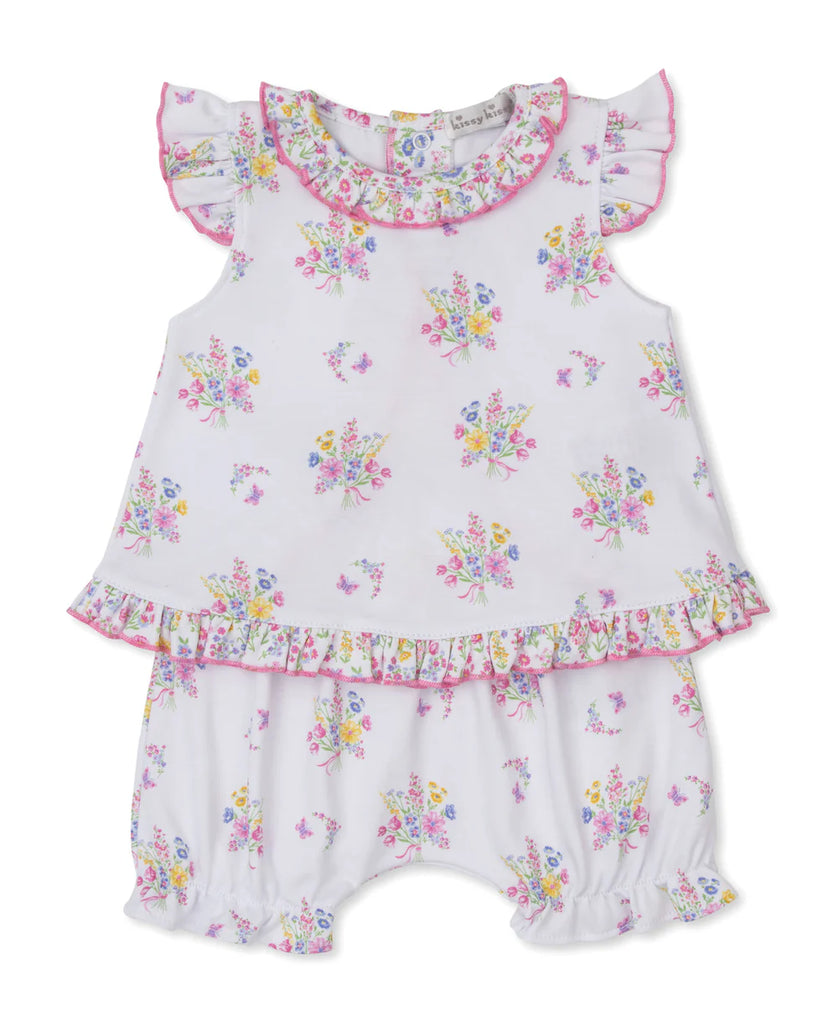 Pastel Gardens Sunsuit Set