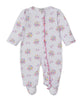 Pastel Gardens Zip Footie