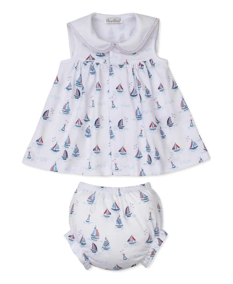 Red, White, & Blue Regatta Dress Set