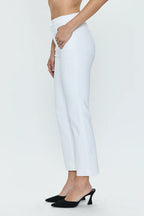 Lennon High Rise Boot-Vivid White